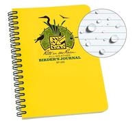 Rite in The Rain Side Spiral Birders Journal No.195 - White Yellow 4⅝" x 7"