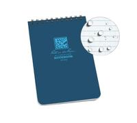 Rite in the Rain Top Spiral Bound Pocket Notepad No.246 - White Blue 4" x 6"