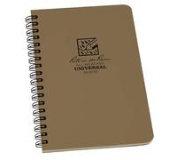 Rite in the Rain Universal Notebook, Side Spiral Bound, 4⅝" x 7" (32 Sheets) - Tan