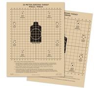 Rite in the Rain Weatherproof 25 Meter Target, 8.5" x 11", Tan, M16A2 / M16A4 Front, M4 CARBINE Back, 100 Sheet Pack (No. 9125)