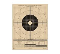 Rite in the Rain Weatherproof 25 Meter Target, 8.5” x 11”, Tan, MOA/Minutes of Angle Zeroing Target, 100 Sheet Pack (No. 9129)