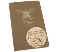 Rite in the Rain Weatherproof Book, 4.625” x 7”, Tactical Tan Soft Cover, Prolonged Casualty Care Medic Book (No. 980T-MED)