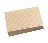 Rite in the Rain Weatherproof Index Cards, 3" x 5", Universal Pattern, Tan (No. 991T), Skin-Coloured