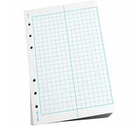 Rite in the Rain Weatherproof Loose Leaf Paper, 4.625" x 7", 32# White, Field Pattern, 100 Sheet Pack (No. 352)