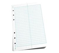 Rite in the Rain Weatherproof Loose Leaf Paper, 4.625" x 7", 32# White, Transit Pattern, 100 Sheet Pack (No. 302)