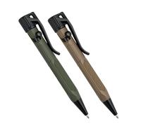 Rite in the Rain Weatherproof Olive Drab and Flat Dark Earth Mini Bolt-Action Pens - Black Ink, 2 Pack (No. TAC20)