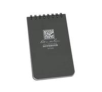 Rite in the Rain Weatherproof Top Spiral Notebook, 3" x 5", Gray Cover, Universal Pattern (No. 835)
