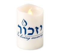 Rite Life Rite Lite CYW-1 2.5 in. LED Flameless Yizkor Memorial Candle - Pack of 6