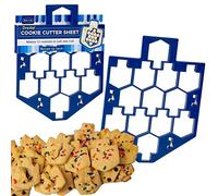 RITE LITE CHANUKAH DREIDEL COOKIE CUTTER SHEET, PLASTIC, 9 x 11", CARDED