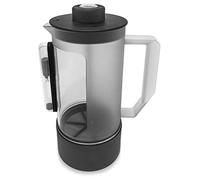 Rite Press Essential Plus, French Press Coffee Maker, Integrated Thermometer, Built in Hourglass Timer, and Easy-Clean Bottom for No Mess Clean Up, 1 L or 34 oz (8 cups)
