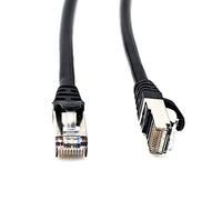 RiteAV RJ50 10p10c SFTP CAT5 Male to Male Cable with Shielded Connectors - Black - 5 Meter