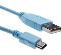 RiteAV - USB Console Cable (Compatible with Cisco CAB-Console-USB), 6ft in Length, USB Type A to USB Type Mini B, Rollover Console Cable, USB 2.0, Connect to Routers, Switches, and Firewalls