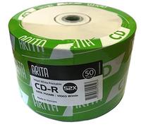 RITEK/ARITA 52x 700MB (Video) / 80 Minutes CD-R Blanks White Inkjet Printable