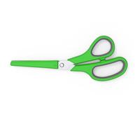 Riteknife SO300 Safety Scissors, Ambidextrous, Large Finger Holes, Soft Grip Maximizes Comfort, Blunted Tip, Guarded 3.5” Stainless Steel Safety Blades Minimizes Puncture Risk, Safe Enough for A Kid