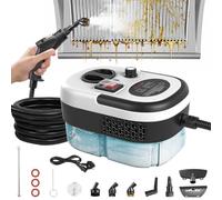 RITHRY Steam Cleaner, 2500W Steam Cleaner Handheld for Home-10s Fast Heating 3bar, with 14 Accessories,1200 Ml Large Water Tank,For All Kitchen Utensils,Tiles,Car, Six Adjustable Gears Steam Cleaners