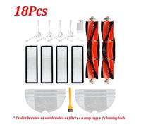 RITMI Hepa Filter Compatible With Xiaomi Mijia 1C 2C STYTJ01ZHM / F9 / Mi Robot Vacuum Mop Cleaner Roller Brush Accessories Spare Parts Kit(336)