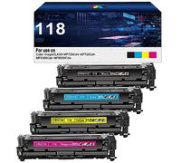 rito4colors Compatible 118 Toner Cartridge Replacement for Canon 118 Work for Canon Imageclass MF8580Cdw MF726Cdw MF8380Cdw MF8350Cdn LBP7660Cdn Printer Ink