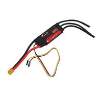 RiToEasysports 100A Brushless ESC, 32 Bit Processor, High Performance RC Speed Controller with LCD Programming Card, Overheat Protection, for DIY RC Aircraft Fixed Wing Drone