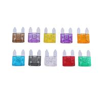 RiToEasysports 100Pcs Fit for Mini Vane/Wing Assortment Kit for Car Truck SUV Color Coded for Easy Identification Plastic Zinc Alloy Material for Home