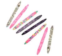 RiToEasysports 10PCS Long Strip Design Oud Picks 0.71mm Flexible Celluloid Plectrum Replacement, Suitable for Oud Players