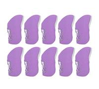 RiToEasysports 10Pcs Purple Iron Head Covers,Neoprene Iron Club Head Protector Covers with View Window