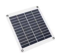 RiToEasysports 10W Portable Solar Charger, High Efficiency Polycrystalline Silicone Solar Panel with Lightweight Design, for 9-12V Battery Charging and Outdoor Use