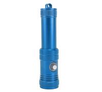 RiToEasysports 1200 Luminous Flux Dive Light, Water Proof 50m Underwater Flashlight with Extended Battery Life, Ideal for Diving, Fishing, Emergency, etc. (Blue)