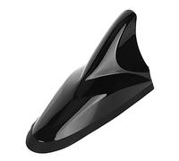 RiToEasysports 12V Car Fin Antenna, Universal Mast AM FM Radio Splashproof Magnetic, Better Signal Reception for Vehicles with SMA Male Interface. Compact Design, Easy Installation, Black
