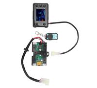 RiToEasysports 12V Parking Heater LCD Monitor Board ABS Control Board 5kW Remote Controller with 4 Button LCD Switch 10m Range for Car Bus Rail Air Parking Heaters