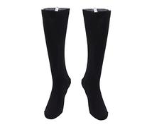 RiToEasysports 1Set Heated Socks, Cotton Rechargeable 3 Speed Intelligent Temperature Electric Warm Thermal Boot Socks for Men Women Ski Extreme Sport