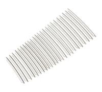 RiToEasysports 24Pcs Electric Guitar Fret Wire, 2.7mm Cupronickel Fretwire Compatible with Gibson Electric Guitar Replacement Parts