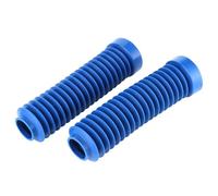 RiToEasysports 2Pcs Blue Fork Boot Shock Damper Dust Cover Protection Replacement Kit, 51611-HA2-003 Rubber Front Frame Guard for ATC 250R 350X 1983-1986, Crafted From Premium Durable