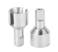 RiToEasysports 2pcs High Accuracy Differential Output Cup Iron Heat Dissipation Diff Outdrive Cup for 124008, 124010 RC Cars,Compatible with Multiple Brands and Models