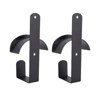 RiToEasysports 2PCS Wall Mount Saddle Rack, Iron Metal Horse Bridle Holder with Hook for Horse Barn Tack Room Stall Storage Supplies