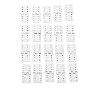 RiToEasysports 40PCS RC Pinned Hinges,Plastic Remote Control Hinges RC Airplane Plane Model Aircraft Parts (Small)