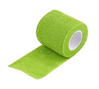 RiToEasysports 5 Rollen/Set Self Self Adhesive Bandage Tape for Finger Joints Wraps, Soft and Comfortable, Ideal for Athletes and Active People (Green)