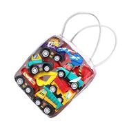 RiToEasysports 6PCS Pull Back Toy Car, Enamelled Anti Shock Push and Go Toy Vehicles, No Battery Needed, for Kids Toddlers Children (Engineering Vehicles)