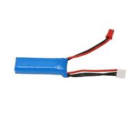 RiToEasysports 7.4V 400mAh Lithium Battery, Lightweight Design with Overcharge Protection and Short Circuit Protection, for P929 P939 K979 K989 K999 K969 RC High Speed Car
