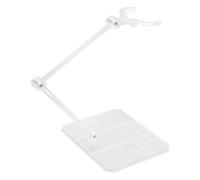 RiToEasysports Action Figure Display Holder, ABS Plastic Stand Base for 6 Inch Dolls, Universal Model Support Stand with High Stability, Home Decoration for Collectors (Transparent)