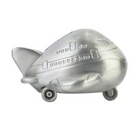 RiToEasysports Airplane Coin Bank for - -related Zinclegation Attractive Aircraft Shape You Develop Money saving Habits Ideal
