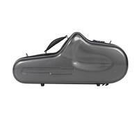 RiToEasysports Alto Saxophone Case, Fiber Reinforced Plastic Hard Case with Lock and Shoulder Strap for Secure Travel and Storage of Musical Instruments