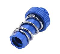 RiToEasysports Aluminum Alloy RC Steering Column Acid Parts for Arrma 1/8 Remote Control Easy to Install Steering Column for Box, Senton, Output, Typhon High Performance Fine Work (Blue)
