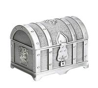 RiToEasysports Ancient Small Pirate Treasure Crust Jeweler Box, Robust Zinclegation Material, Delicate Pattern