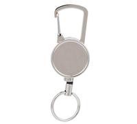 RiToEasysports Anti-lost Retractable Key Chain,Telescopic Key Chain with Retractable Nylon Cable for Keys Other Mountaineering Tool Accessories
