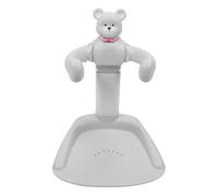 RiToEasysports Baby Hugs Bathurm Adjustable Standing Support for Baby Shower and Diaper Change for, a Slippery Bath Helps to Bathing with a Telescopic Rod and Silicone Bear Head
