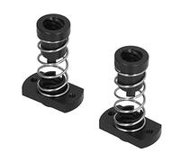 RiToEasysports Backlash POM Nut, High Accuracy, Eliminates Gaps for 3D Printer, T8 Threaded Rod, 8mm Lead, Black, Engraving Machine Printer Accessories