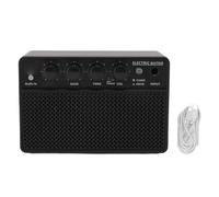 RiToEasysports Bass Guitar Amplifier, 10W Portable Bass Guitar Amplifier Combo Amp Practice with USB C Power Supply 6.35mm Input Jack for Indoor Outdoor Practice
