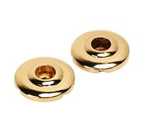 RiToEasysports Bass String Retainer Round Metal String Tree for Electric Bass Guitar Improves Tuning Stability with Friction Reduction Technology Durable Oxidation-Proof Construction Easy (Gold)