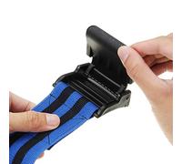 RiToEasysports BFR Bands, Thick Wide Occlusion Training Straps for Blood Restriction Exercise, Increase Muscle Growth, 2 Pcs with Natural Latex Material, for Arms Legs Workout (blue)