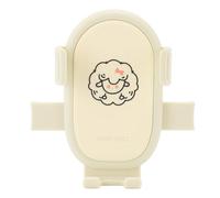 RiToEasysports Bike Phone Holder, Beige Sheep ABS PVC Quick Release Phone Mount with Handlebar Mount for Electric Scooter